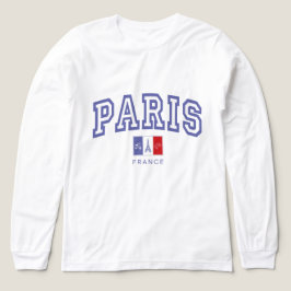 Dames Paris Frankrijk Tri-Blend Shirt