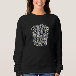 Dames Pepsi Glitch Patroon Trui