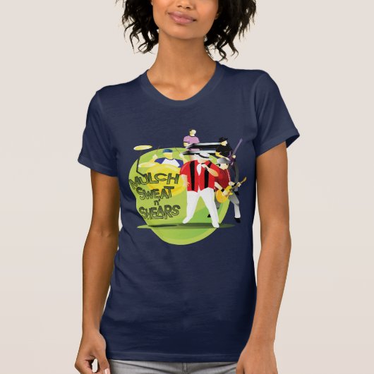 Dames Petite - kleine rekken T-shirt (Voorkant)