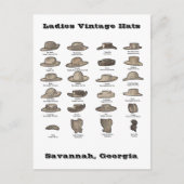 Dames Petten Gepersonaliseerd Briefkaart (Voorkant)