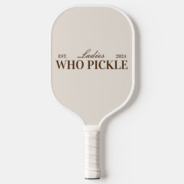 Dames Pickleball Club Paddle
