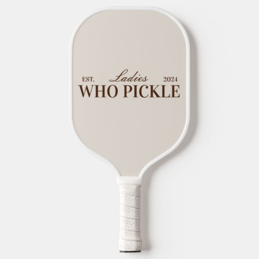 Dames Pickleball Club Paddle (Voorkant)