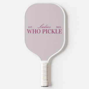 Dames Pickleball Club Pickleball Paddle