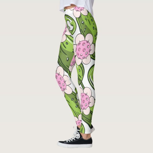 Dames Pickleball Grappig Leggings (Links)