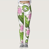 Dames Pickleball Grappig Leggings (Voorkant)