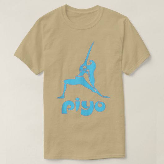 Dames Piyo kledingSchoon Dames Piyo Stretch 1 T-shirt (Design voorkant)