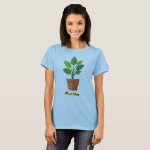 Dames Plant Design T-shirt (Voorkant volledig)