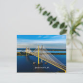 Dames Point Bridge, Jacksonville Briefkaart (Staand voorkant)