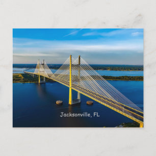 Dames Point Bridge, Jacksonville Briefkaart