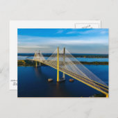 Dames Point Bridge, Jacksonville Briefkaart (Voorkant / Achterkant)