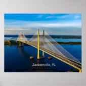 Dames Point Bridge, Jacksonville Poster (Voorkant)