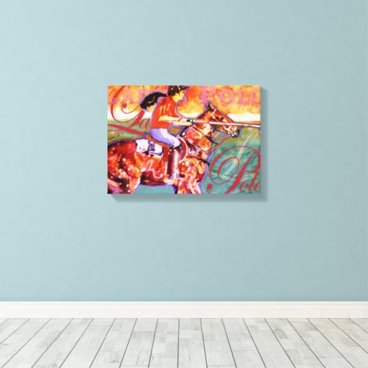 Dames Polo Canvas (Insitu (Houten vloer))