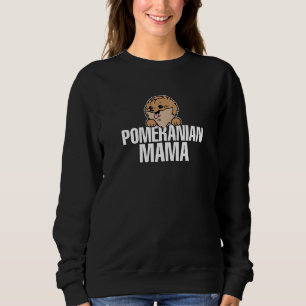 Dames Pomeranian Mama Hondenmoeder Trui