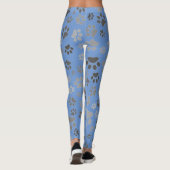 Dames Pootafdruk Broek Leggings (Achterkant)