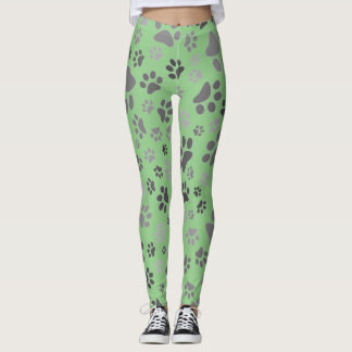 Dames Pootafdruk Broek Leggings
