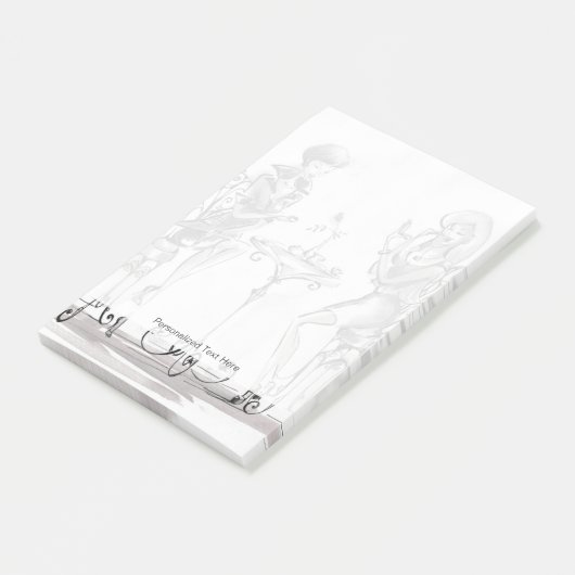 Dames Post-it® Notes (Schuin)