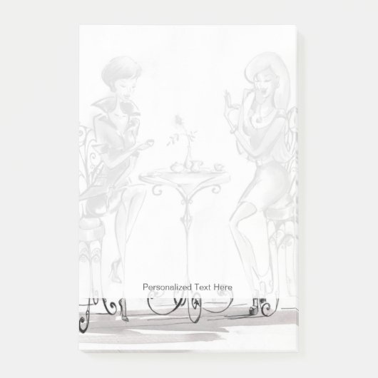 Dames Post-it® Notes (Voorkant)