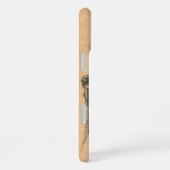 Dames potlood graphics op ambacht iPhone hoesje (Rechterkant)
