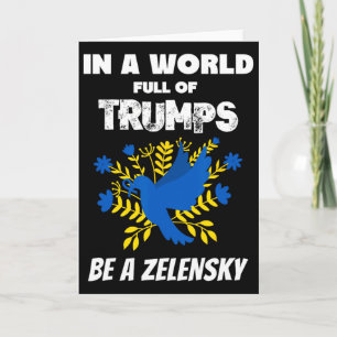 Dames Pro Zelensky We Hebben Meer Zelenskys Steun Kaart