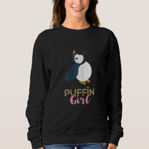 Dames Puffin Girl IJsland Dier Papegaaiduiker Voge Trui