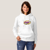 Dames pullover hoodie (Voorkant volledig)