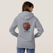 Dames Pullover Hoodie (Achterkant volledig)