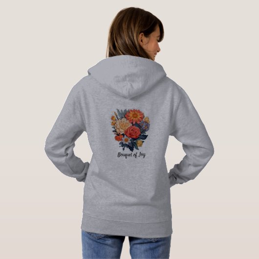 Dames Pullover Hoodie (Achterkant volledig)