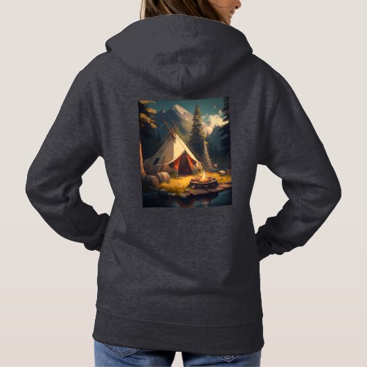 Dames Pullover Hoodie (Achterkant)