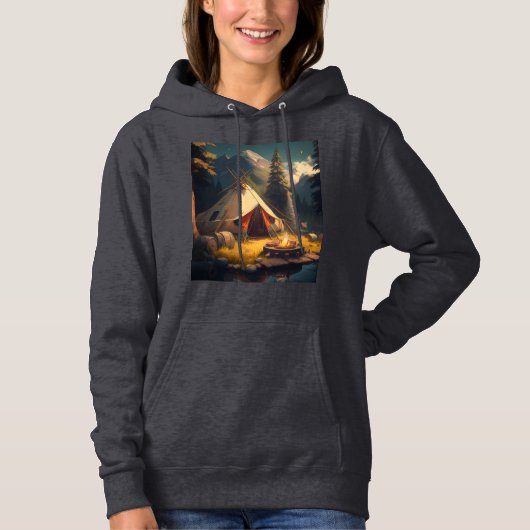 Dames Pullover Hoodie (Voorkant)