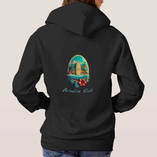 Dames Pullover Hoodie (Achterkant)