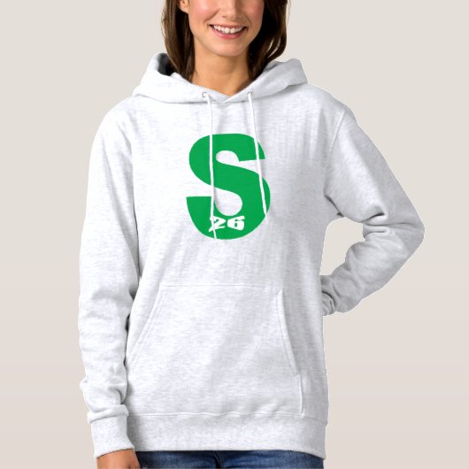 Dames Pullover Hoodie as DESIGN SPORT 26 (Voorkant)