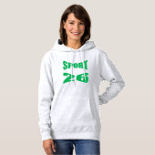 Dames Pullover Hoodie as SPORT 26 (Voorkant volledig)