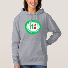 Dames Pullover Hoodie grijs SUN ITALIA 26