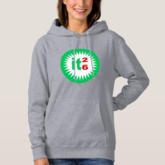 Dames Pullover Hoodie grijs SUN ITALIA 26 (Voorkant)