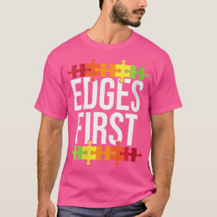 Dames Randen Eerst Complex Bordspel Puzzelaar Legp T-shirt