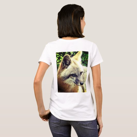 DAMES RED FOX T-SHIRT (Achterkant volledig)