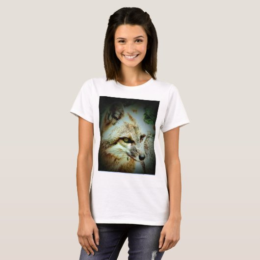 DAMES RED FOX T-SHIRT (Voorkant volledig)
