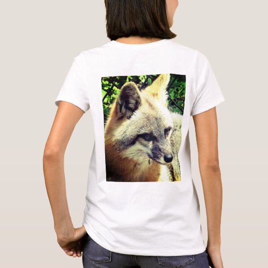 DAMES RED FOX T-SHIRT (Achterkant)