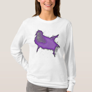 Dames reizen een droomlange hoes t-shirt