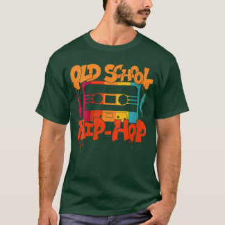 Dames Retro Old School Hip Hop 80s 90s Graffiti C T-shirt