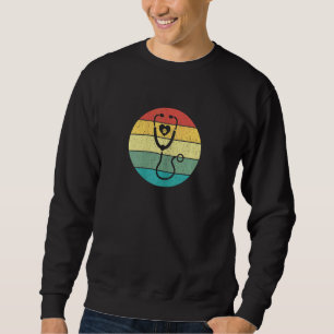 Dames Retro Vintage Dierenarts Verpleegster Trui
