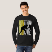Dames Retro Worstelen Retro Tiener Grootdochter T-shirt (Voorkant volledig)