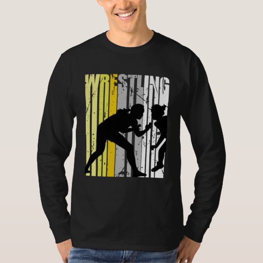 Dames Retro Worstelen Retro Tiener Grootdochter T-shirt (Voorkant)