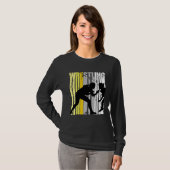 Dames Retro Worstelen Retro Tiener Grootdochter T-shirt (Voorkant volledig)