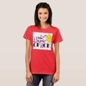 Dames Ringer Lupie Chick T-Shirt (Voorkant volledig)