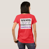 Dames Ringer Lupie Chick T-Shirt (Achterkant volledig)