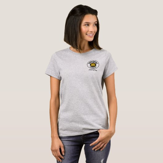 Dames Ringer T-Shirt (Voorkant volledig)