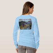 Dames Ringer T-shirt - Gepersonaliseerd (Achterkant volledig)