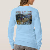 Dames Ringer T-shirt - Gepersonaliseerd (Achterkant)