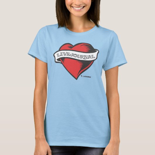Dames Ringer T's (Tattoo LiveJournal) T-shirt (Voorkant)